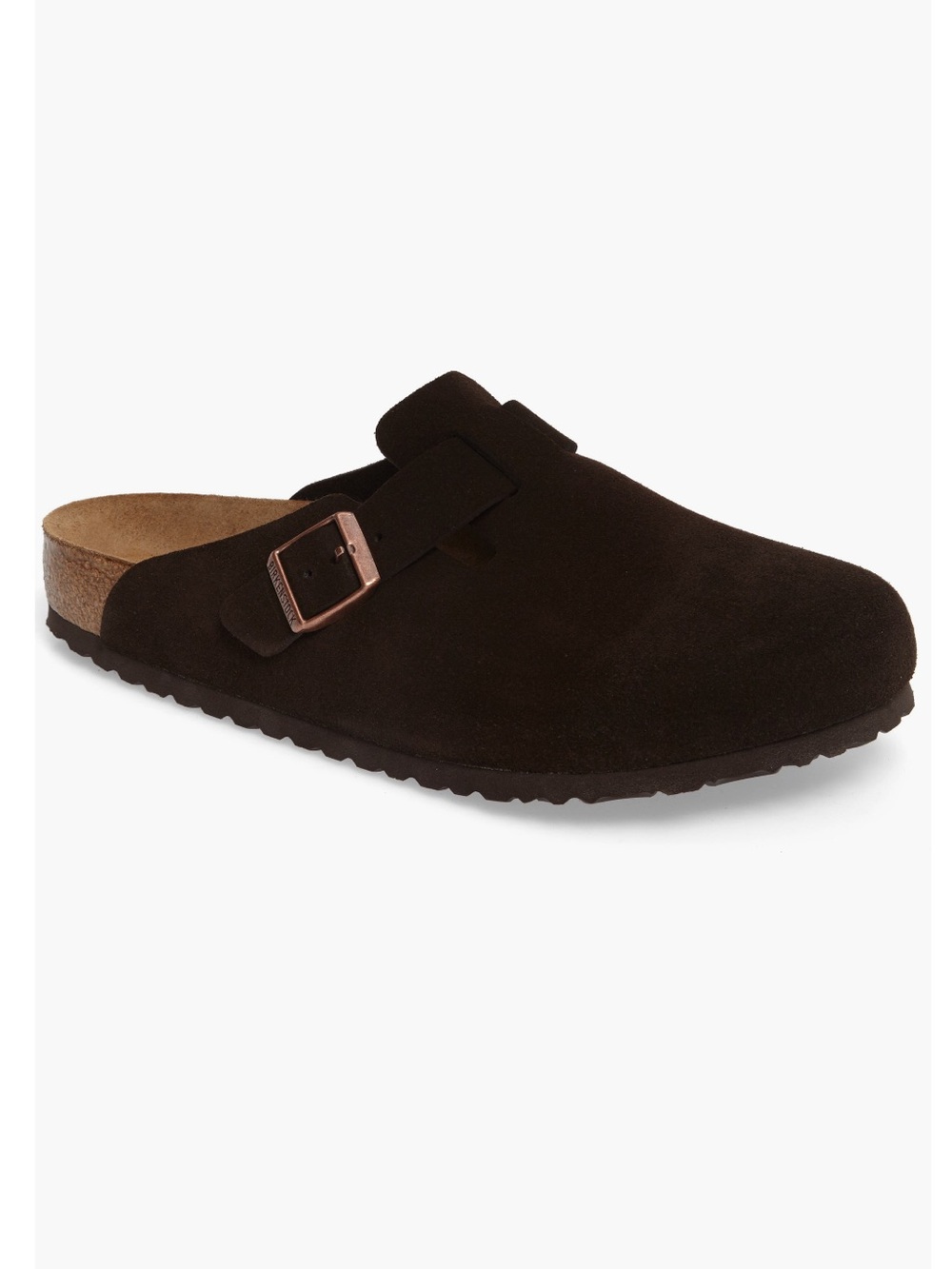 Birkenstock Boston Clog Brown Suede Women’s 37 (US 6-6.5)